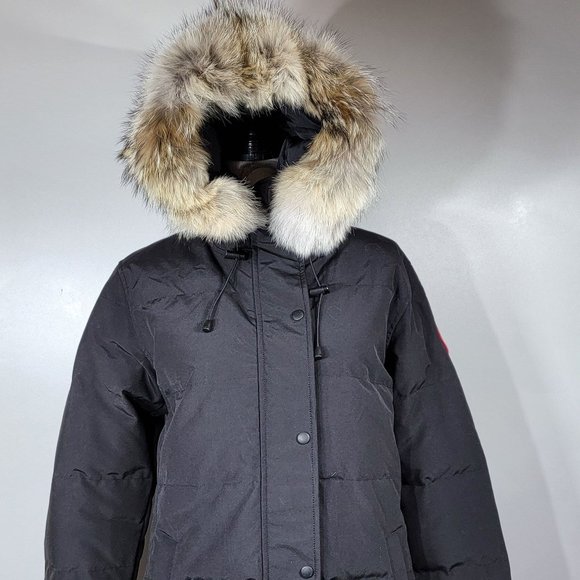 Canada Goose Shelburne Parka, Black 3802L, Womens Size 2X-Small - Picture 1 of 12